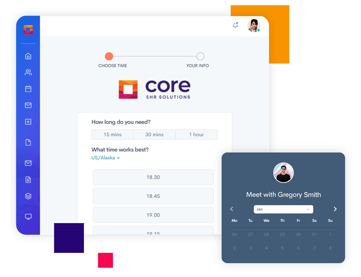 Core Platform - Schedule a Meeting