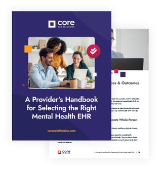 A Provider’s Handbook for Selecting the Right Mental Health EHR